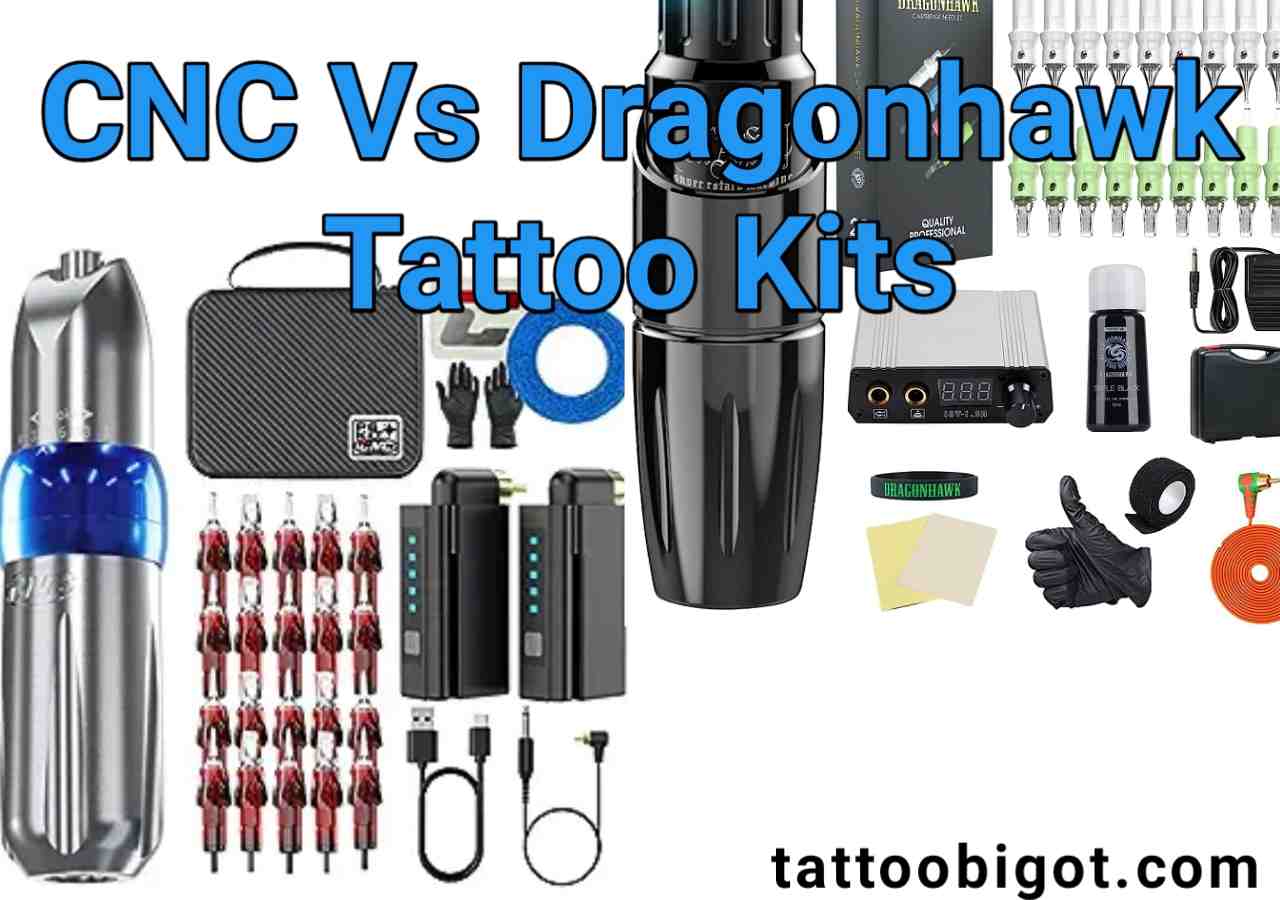 Cnc vs dragonhawk tattoo kit